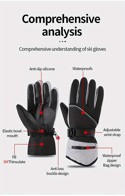 Winter Ski Gloves