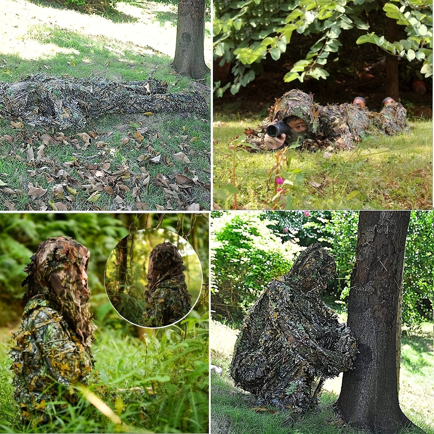 Lightweight Leafy Camouflage Suit