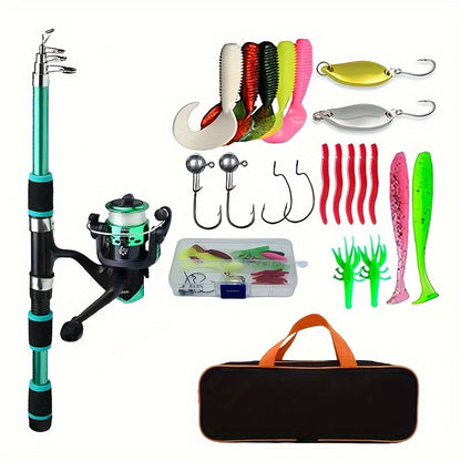 Premium Telescopic Fishing Rod Kit