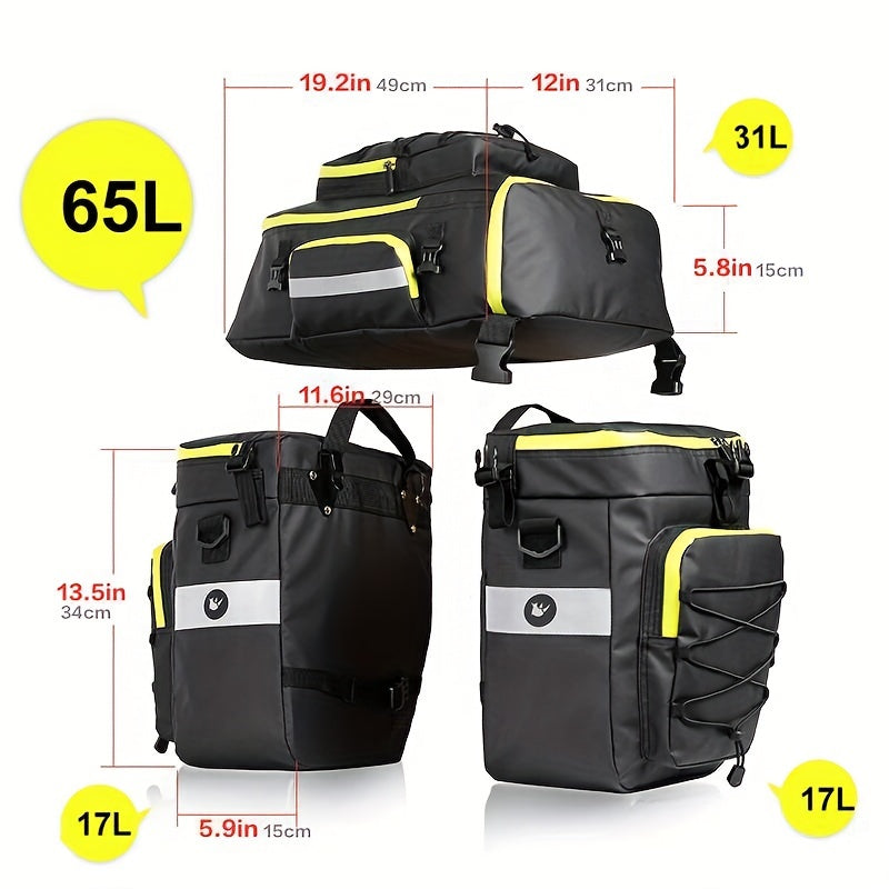 Waterproof Rear Frame Bike Bag