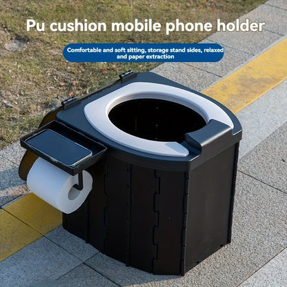 Deluxe Portable Folding Toilet