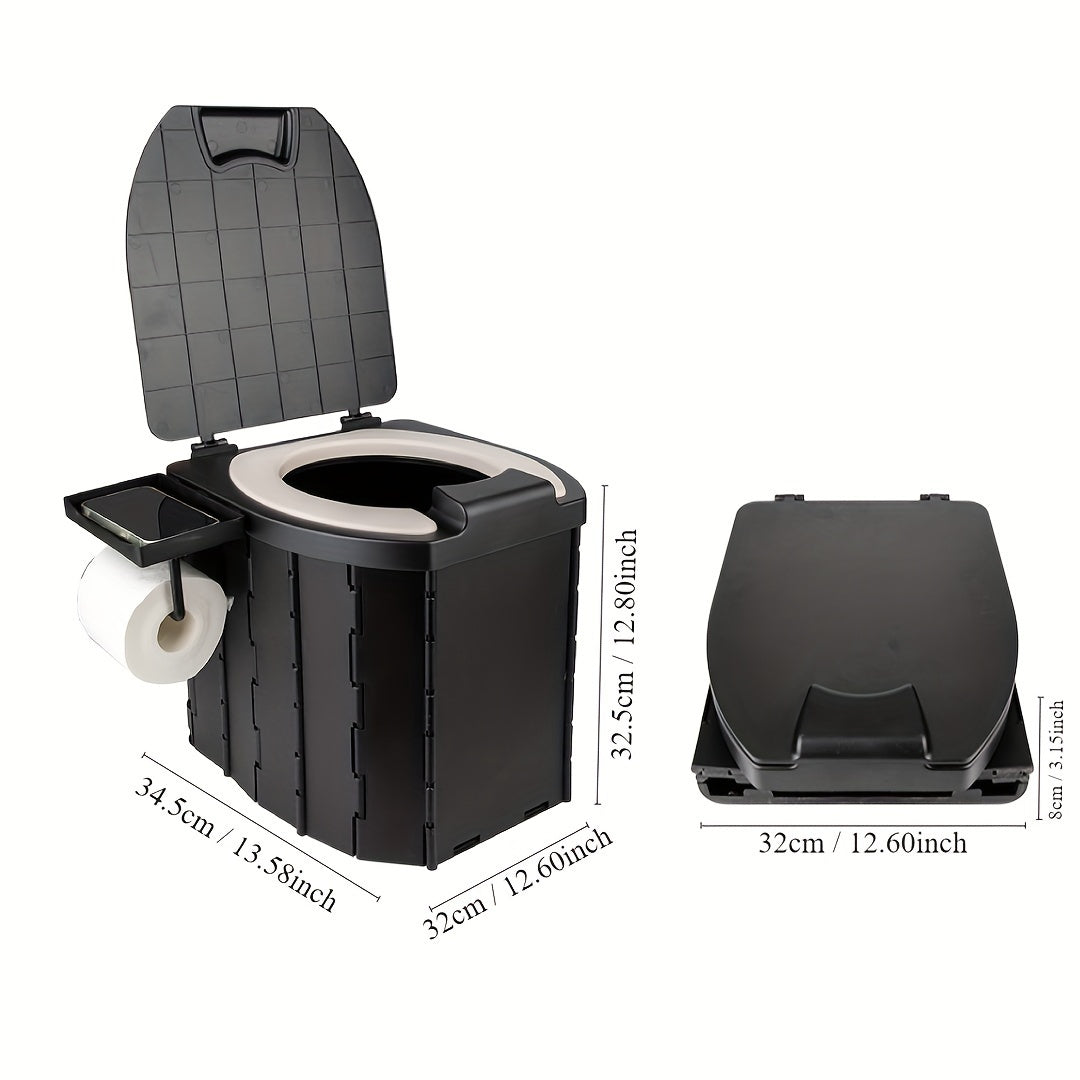 Deluxe Portable Folding Toilet