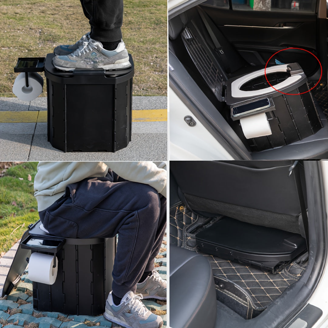 Deluxe Portable Folding Toilet