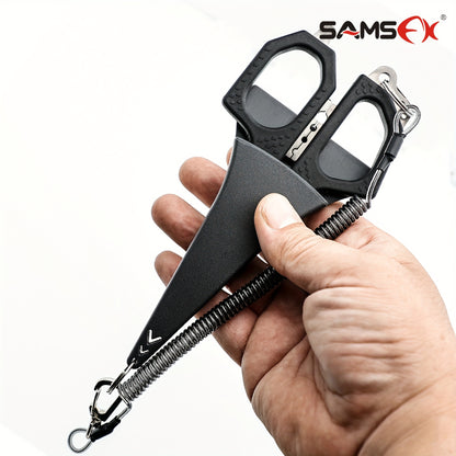 Titanium Coated Multi-Functional Fishing Scissors