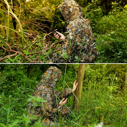 Lightweight Leafy Camouflage Suit