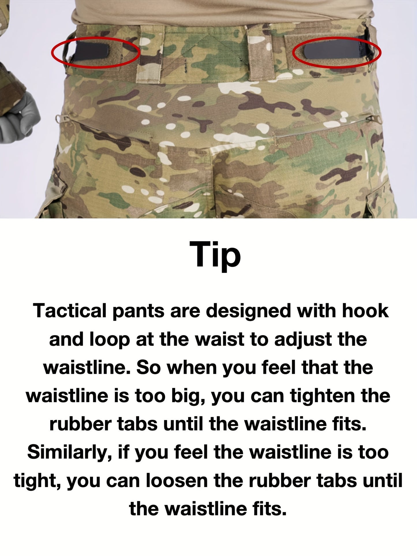 Mens Camouflage Tactical Pants