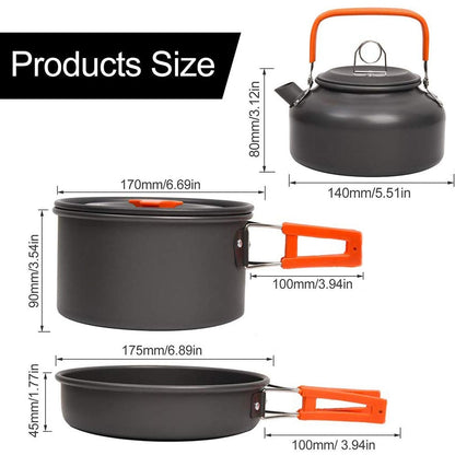 Camping Cookware Kit - yourpersonalfavorites