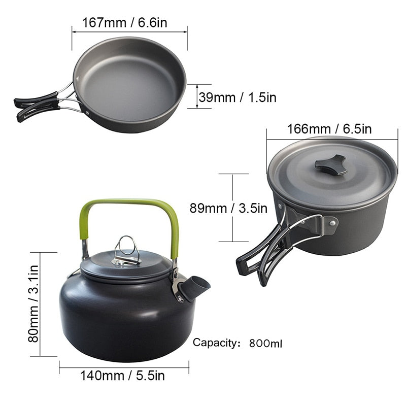 Camping Cookware Set - yourpersonalfavorites