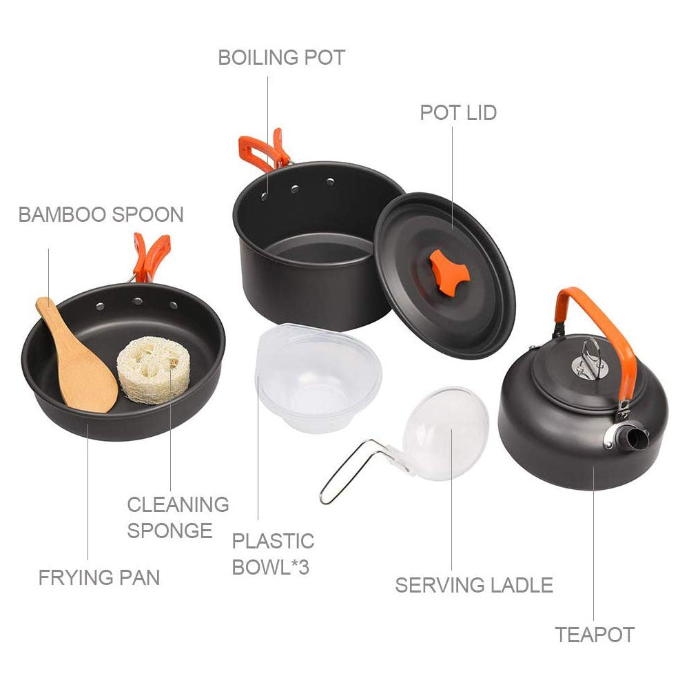 Camping Cookware Kit - yourpersonalfavorites