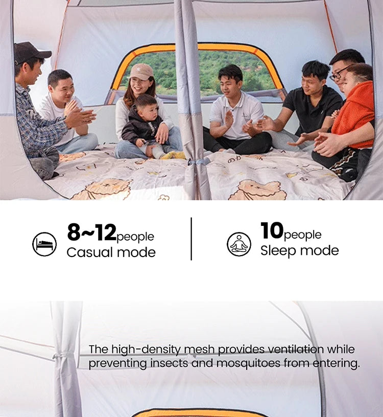 3-12 Person Tent