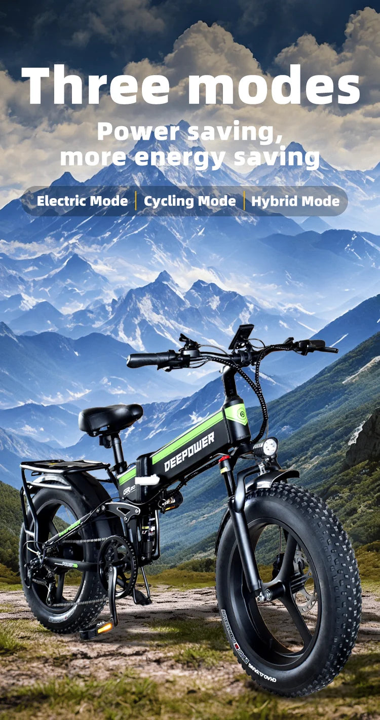 2000W Electric Folding Bike