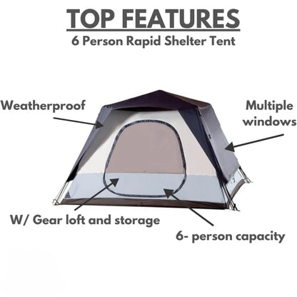 4/6 Person Tent