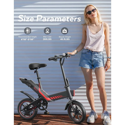 Compact Folding Electric Bike