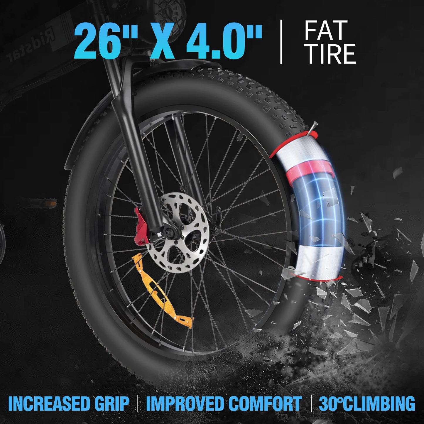 1500W Foldable Electric Bicycle