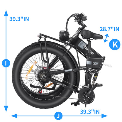 1500W Foldable Electric Bicycle