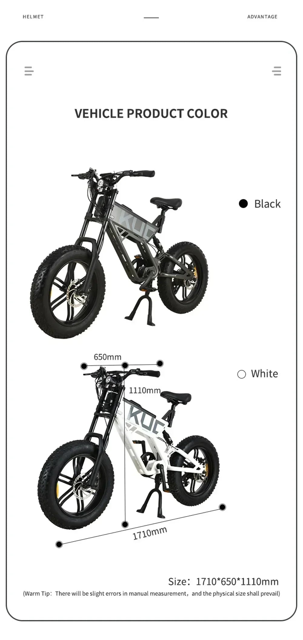 1000W Electric Bike