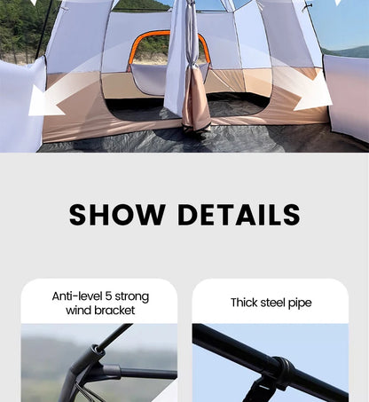 3-12 Person Tent