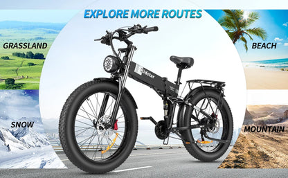 1500W Foldable Electric Bicycle