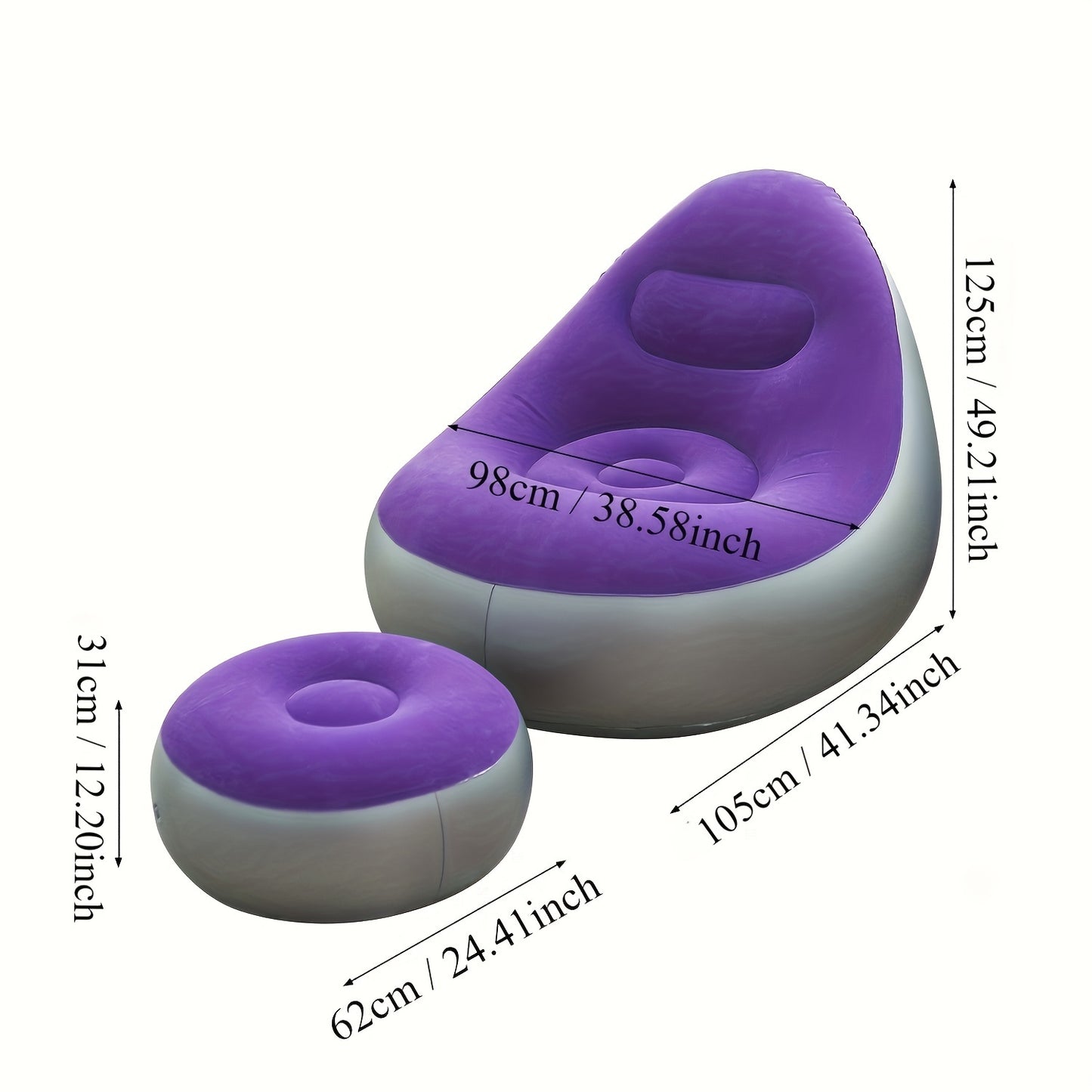 Luxury Inflatable Lounger Set