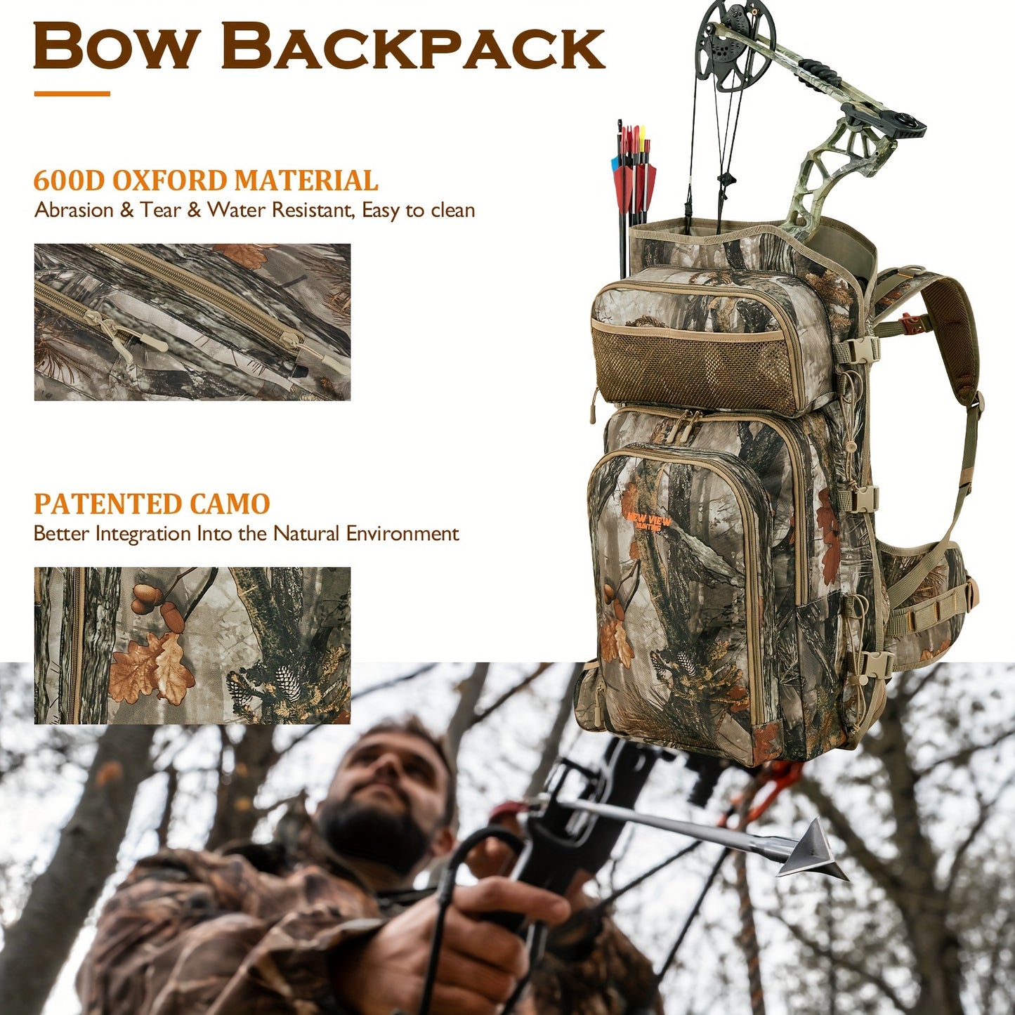 Pro Hunter Camouflage Backpack