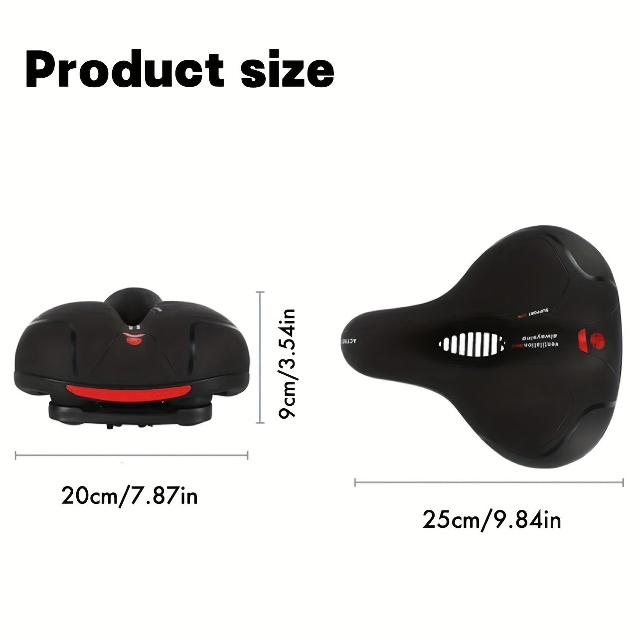 Ultra-Comfort Mountain Bike Saddle