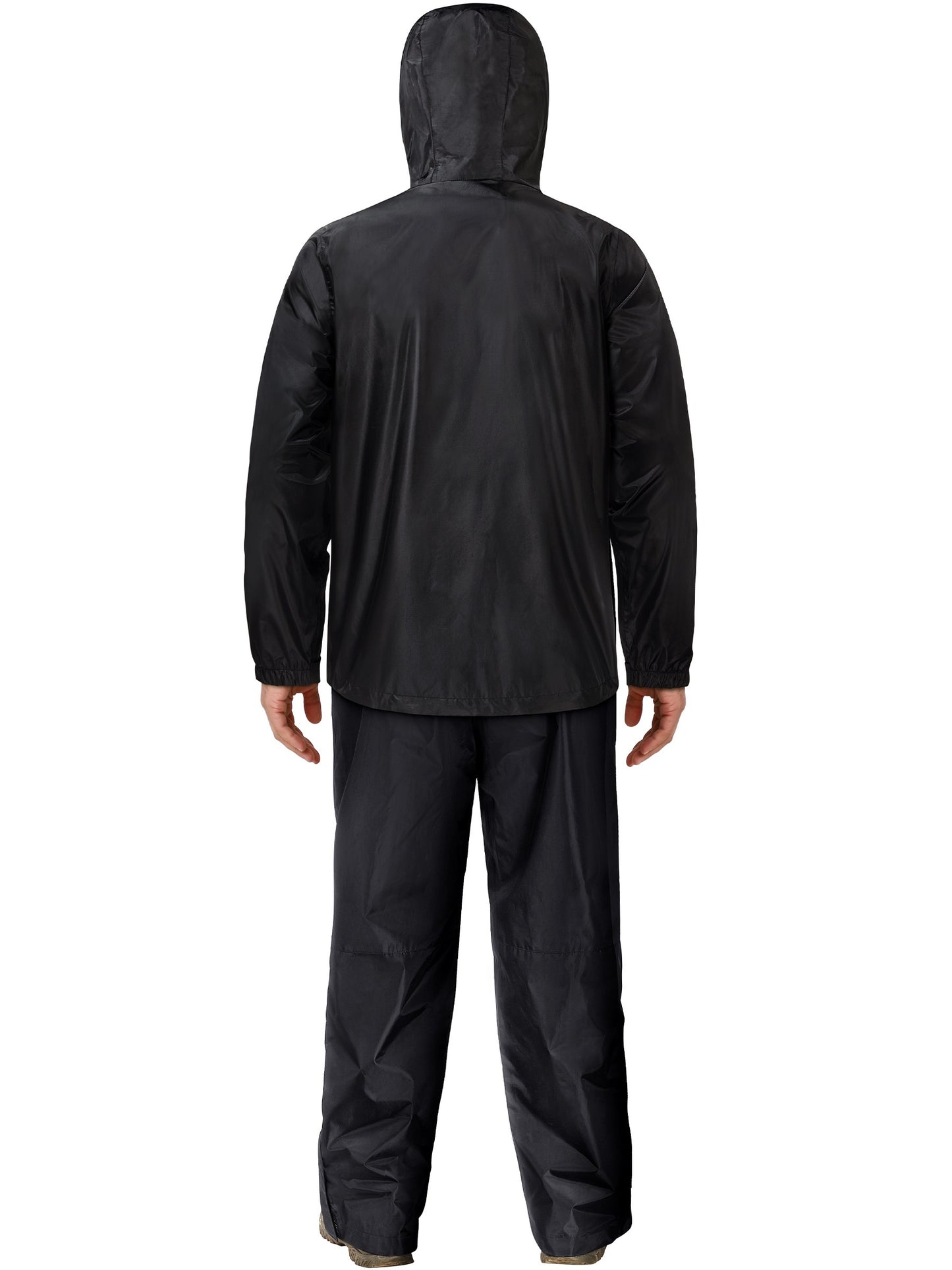 All-Weather Hooded Cargo Jacket & Breathable Ski Pants Set