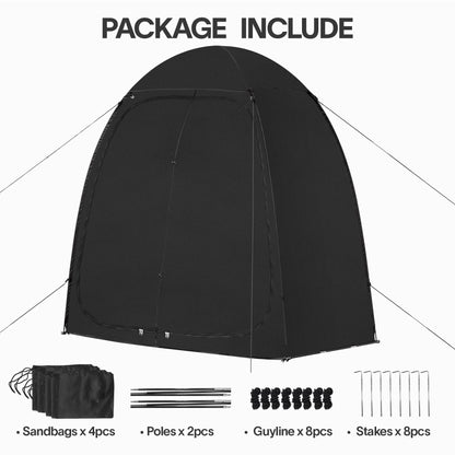 2-Room Pop-Up Privacy Tent