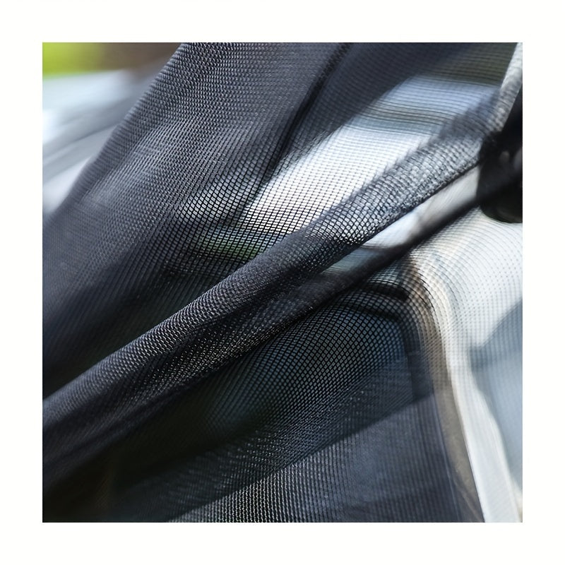 Elasticized Rear Trunk Net Curtain