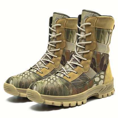 Camo Insulated Hiking Boots