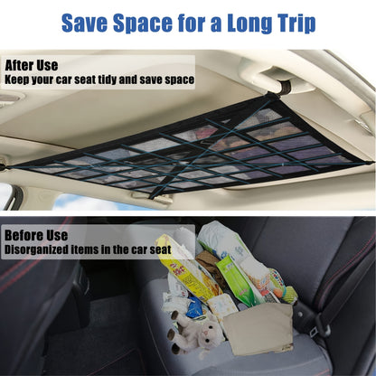 Heavy-Duty Car Ceiling Cargo Net