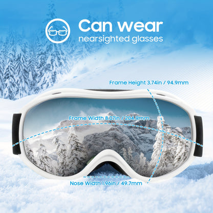 Ski Goggles with UV Protection