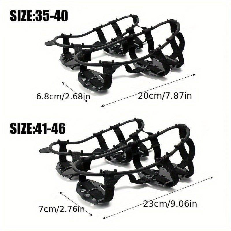 24-Tooth Anti-Slip Crampons