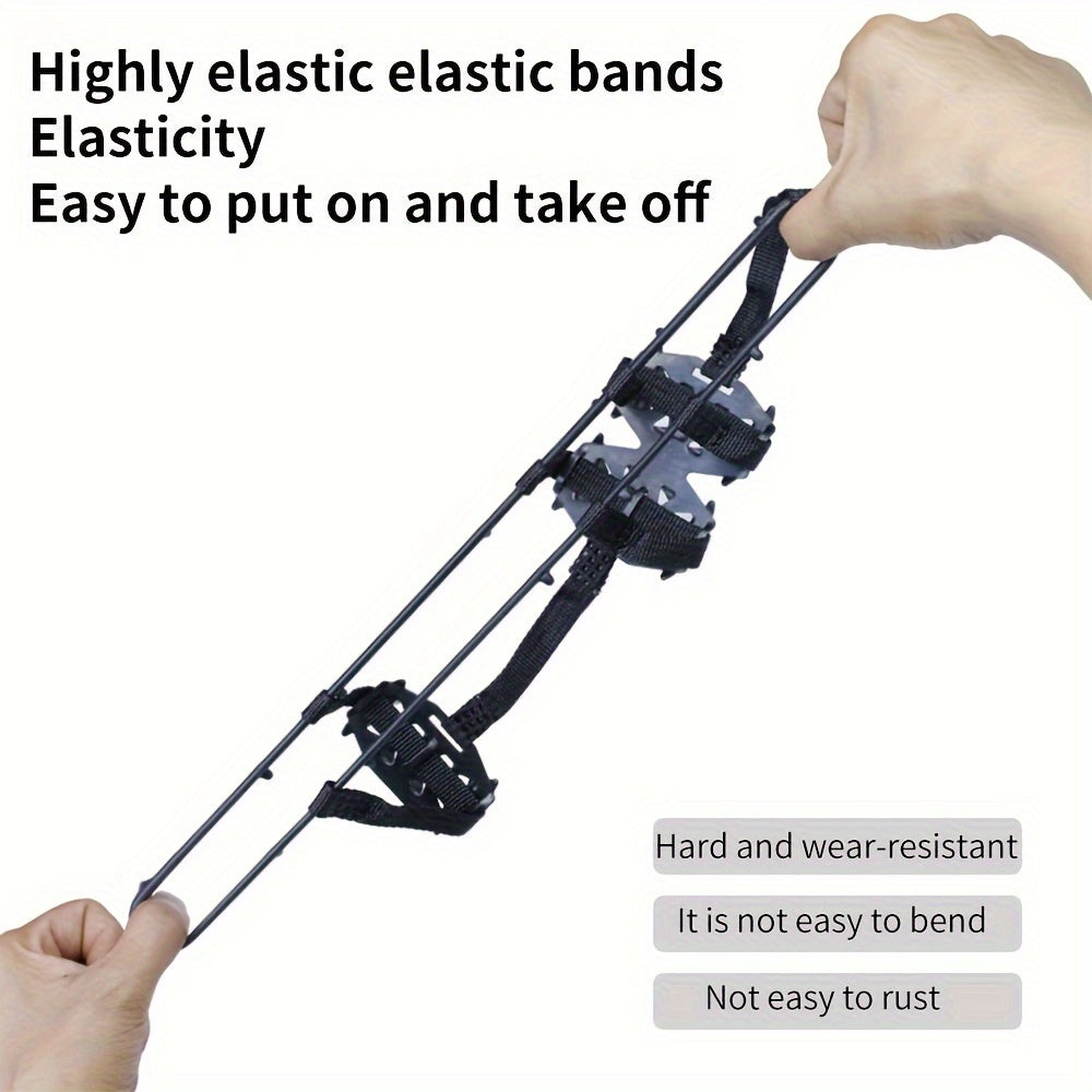 24-Tooth Anti-Slip Crampons