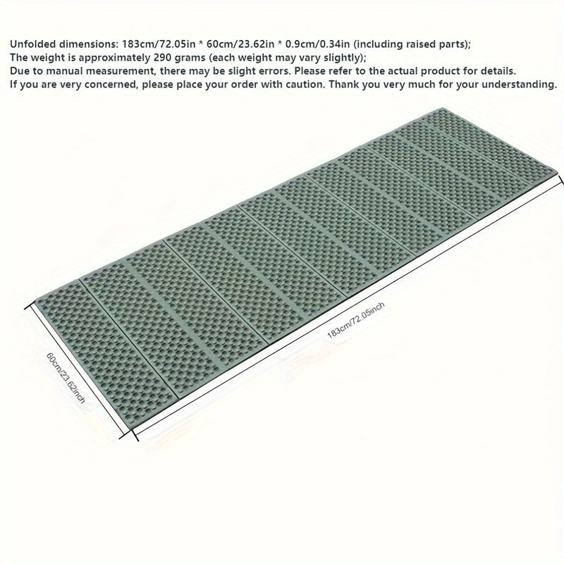 Egg Crate Folding Camping Mat