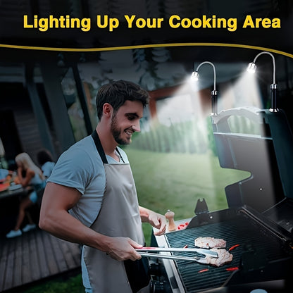 2 pcs Ultra-Bright LED BBQ Grill Lights