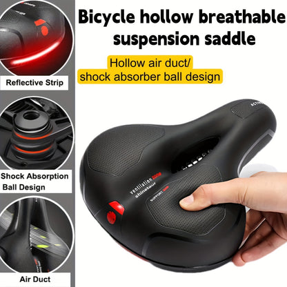 Ultra-Comfort Mountain Bike Saddle