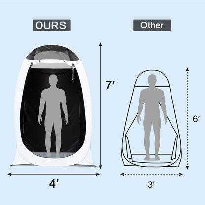 2-Room Pop-Up Privacy Tent