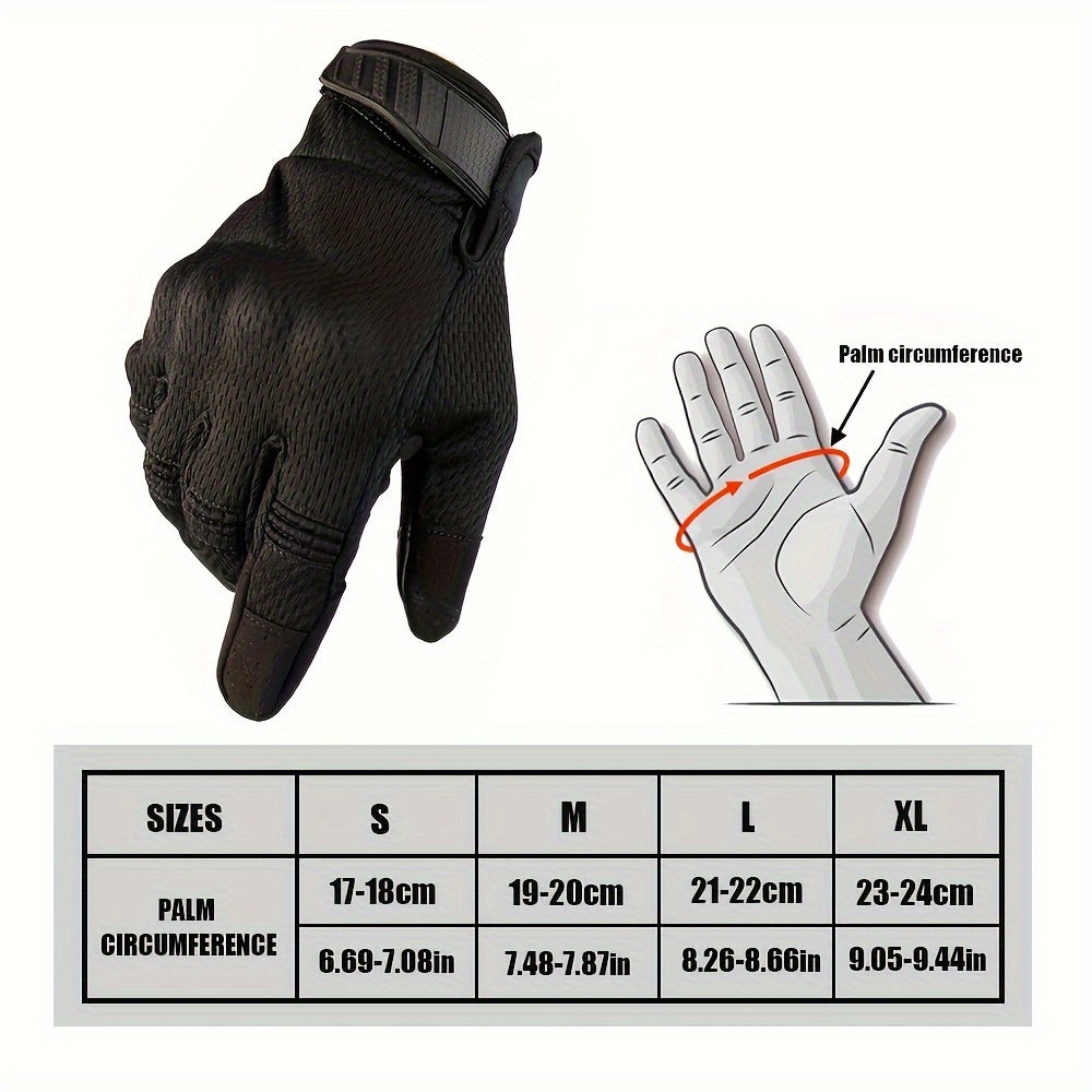 Premium Touch Screen Full Finger Camo Gloves