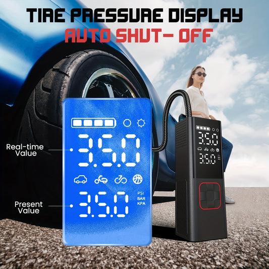 20000mAh Cordless Tire Inflator and Gauge