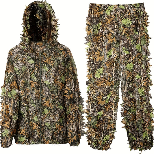 Lightweight Leafy Camouflage Suit