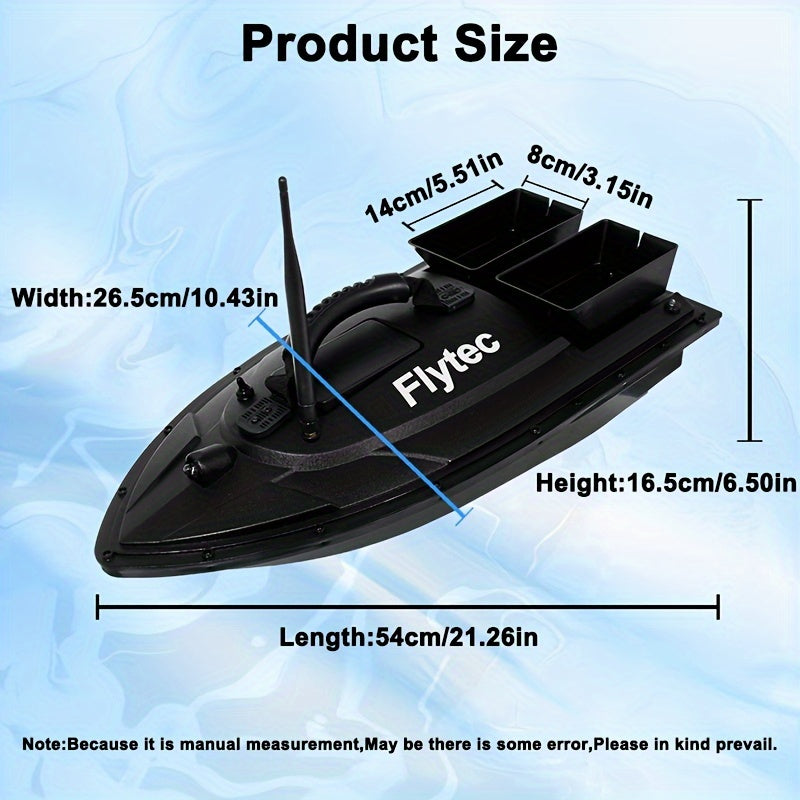 500m Range Smart RC Bait Boat