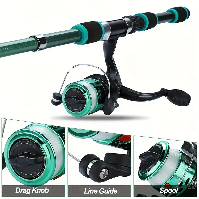 Premium Telescopic Fishing Rod Kit