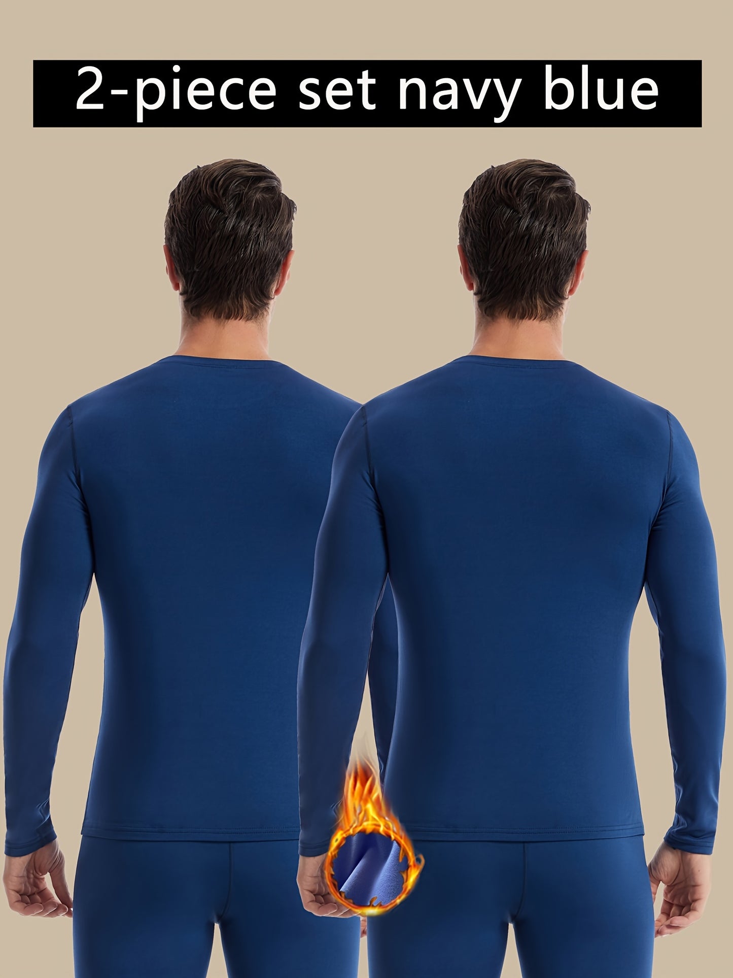 2-Piece Set Men's Thermal Underwear