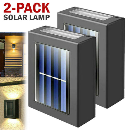 2 Pack Solar Deck Lights