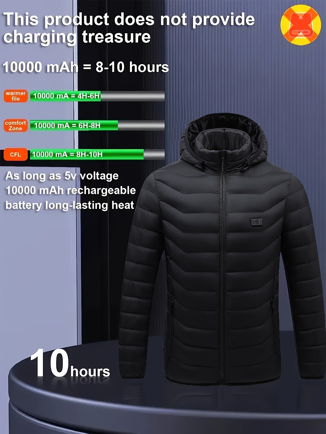 Winter Warrior Heated Padded Jacket