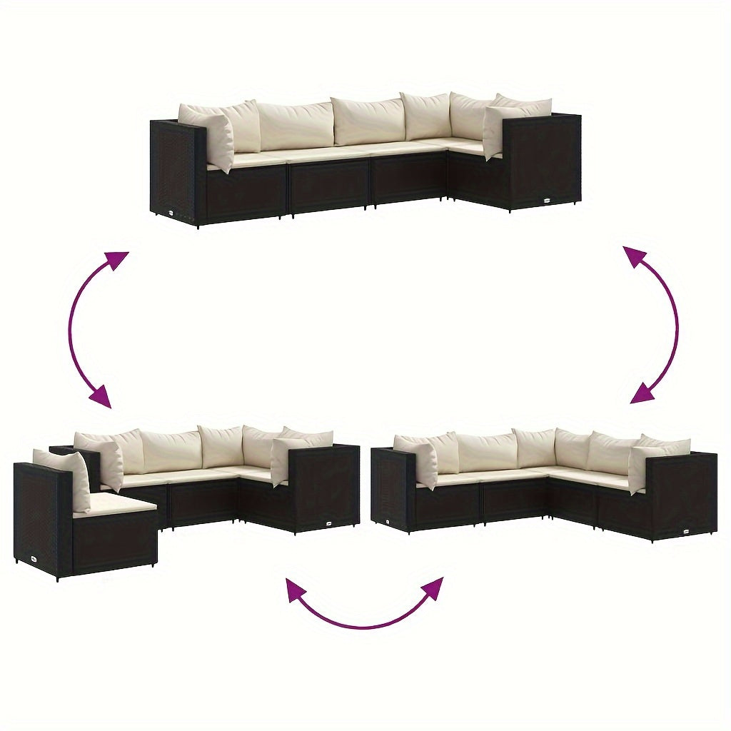 5 Piece Patio Lounge Set