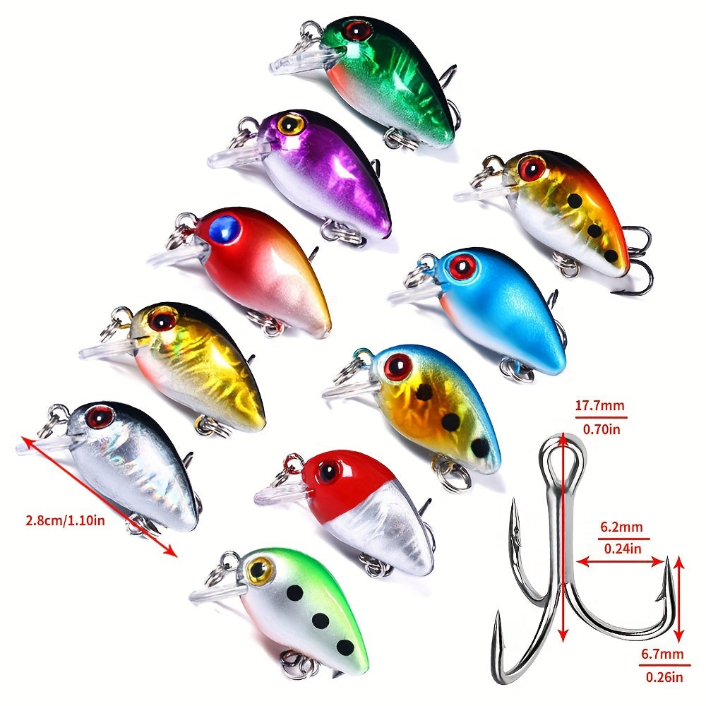 56pcs Deluxe Minnow Fishing Lures Kit