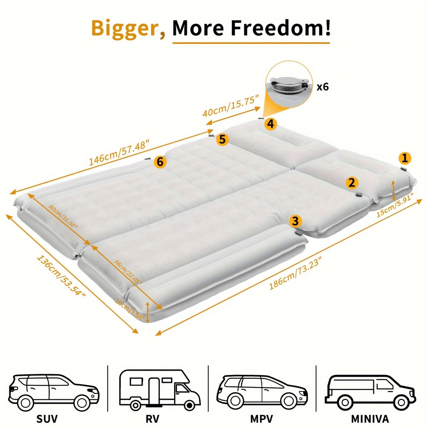 Air Mattress For SUV or Car