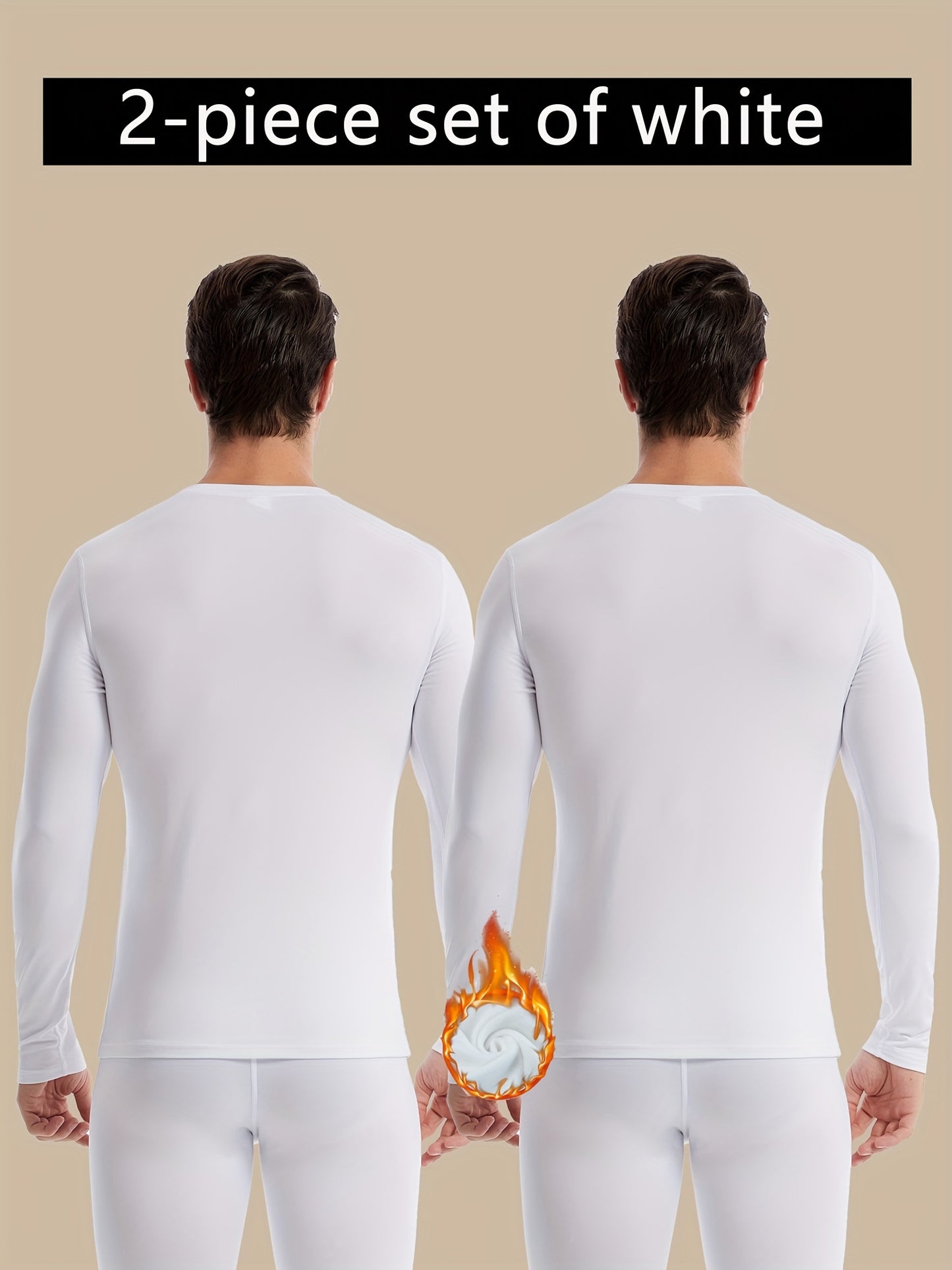 2-Piece Set Men's Thermal Underwear