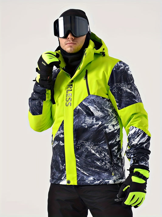 Men's Windproof Ski Jacket